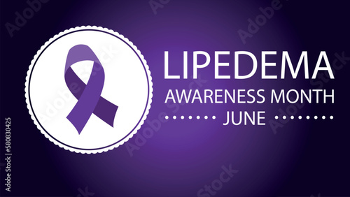 Lipedema awareness month concept