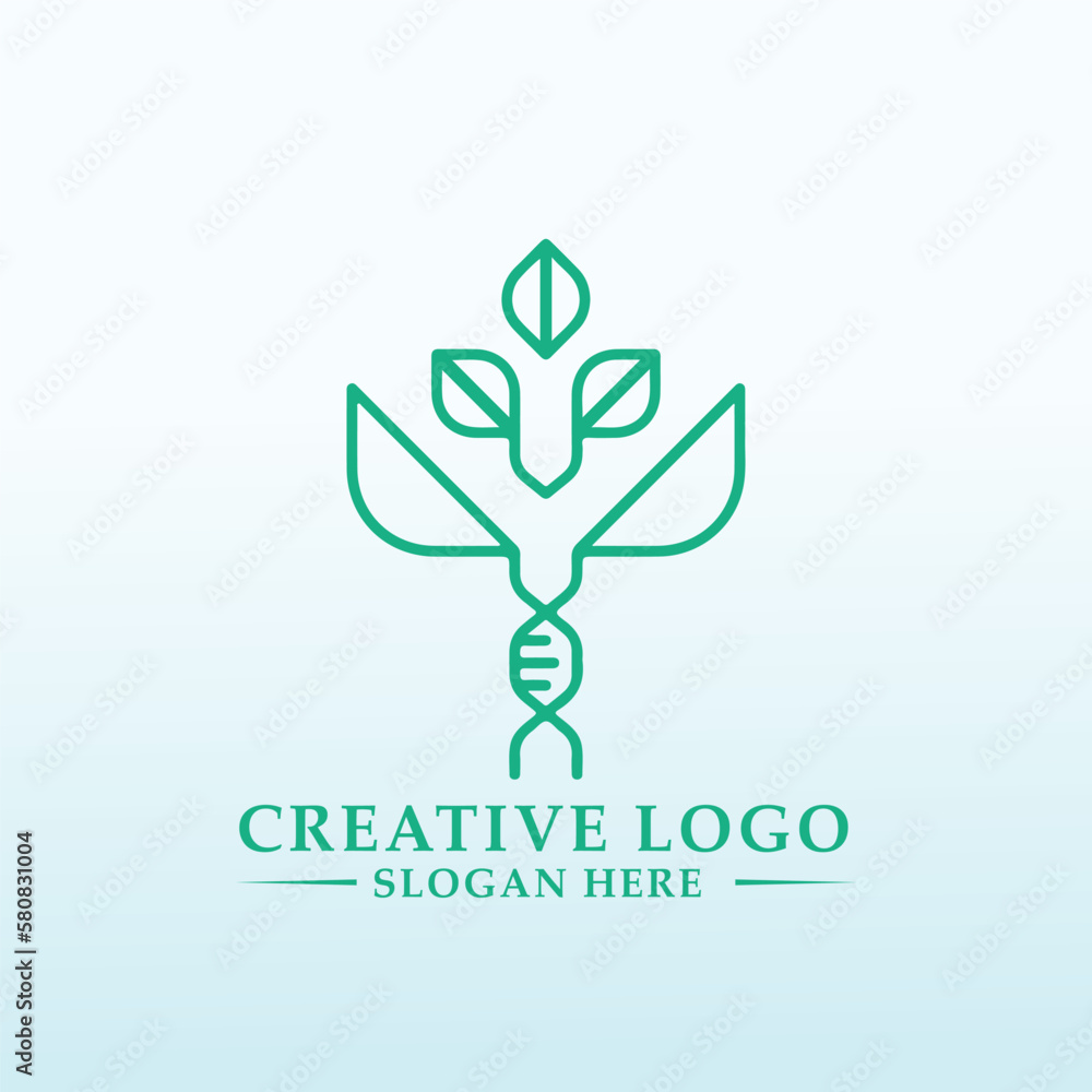 Cannabis grow company logo design