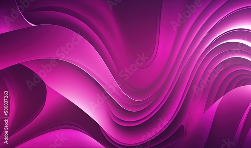  a purple abstract background with wavy lines and curves in the center of the image is a computer generated image of a wavy  curved  curved  curved  curved .  generative ai