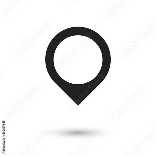 GPS location icon,symbol.Map pointer vector.
