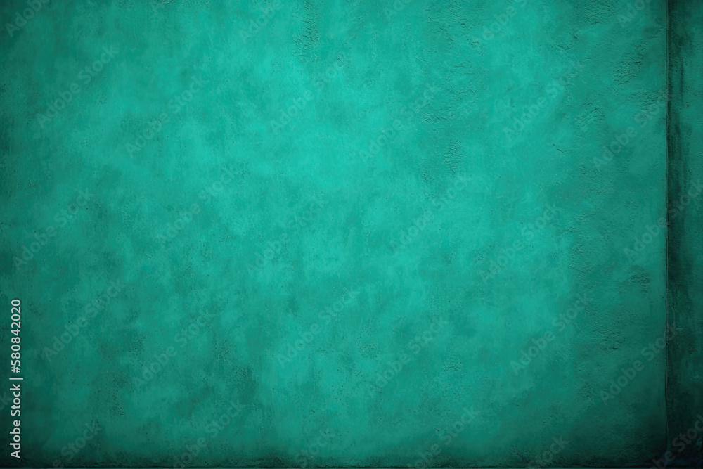 decrepit wall with green paint. wallpaper, background, texture. Generative AI decrepit wall with green paint. wallpaper, background, texture. Generative AI