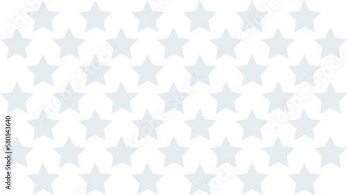 Seamless pattern with blue stars
