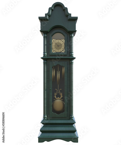 orologio a pendolo, orologio d'epoca, tempo barometro termometro photo