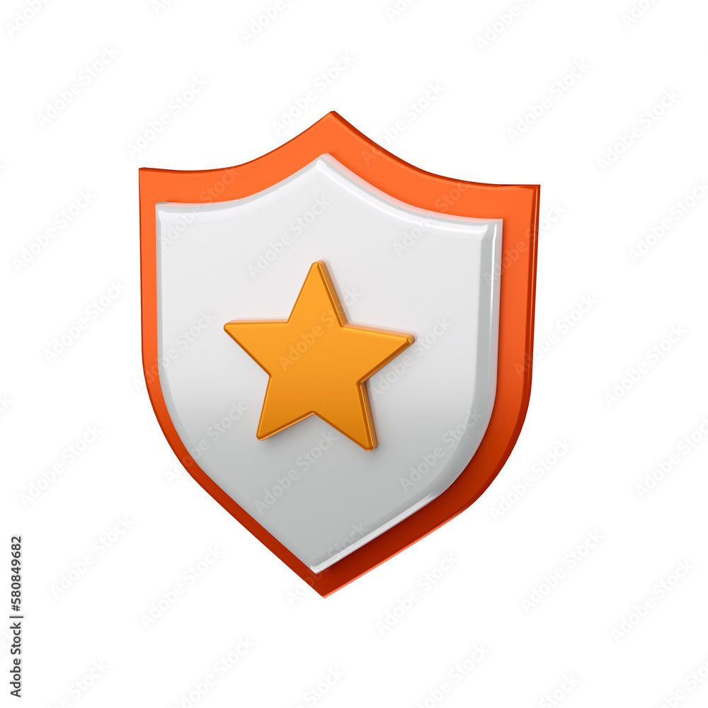 Star heraldic Shield. Best protection level. Golden sign of a Best level. Premium sign illustration. Star heraldic Shield. Best protection level. Golden sign of a Best level. Premium sign illustration.