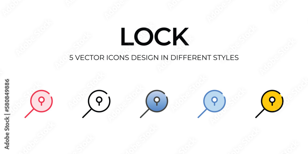 lock icons set vector illustration. vector stock, lock icons set vector illustration. vector stock,