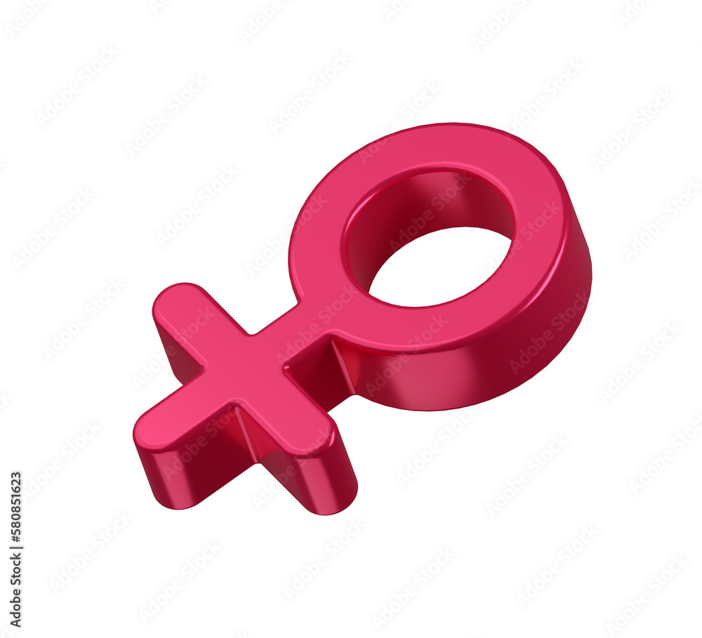 Gender symbol pink and blue icon. Man and woman 3d, isometric illustration. Cartoon perspective minimal style. Gender symbol pink and blue icon. Man and woman 3d, isometric illustration. Cartoon perspective minimal style.