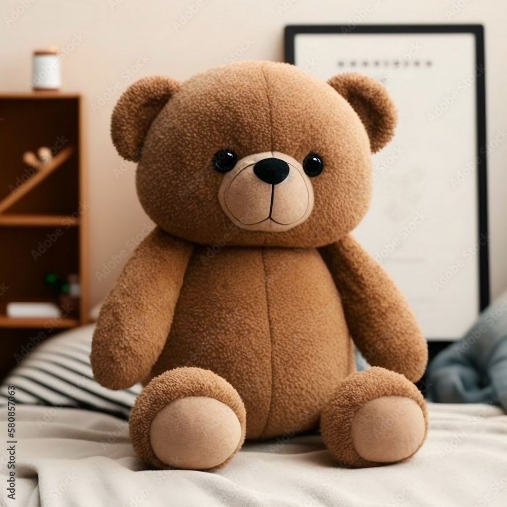 Obraz premium teddy bear on the couch