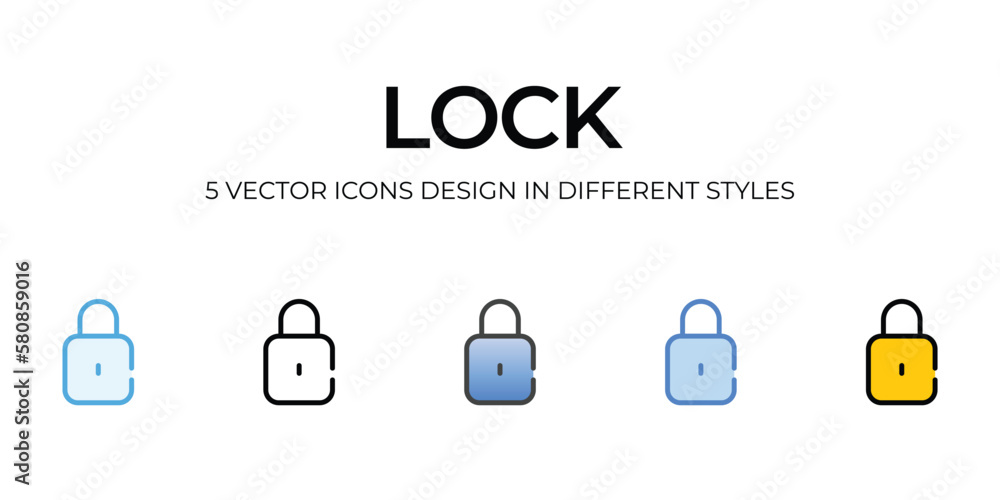 lock icons set vector illustration. vector stock, lock icons set vector illustration. vector stock,