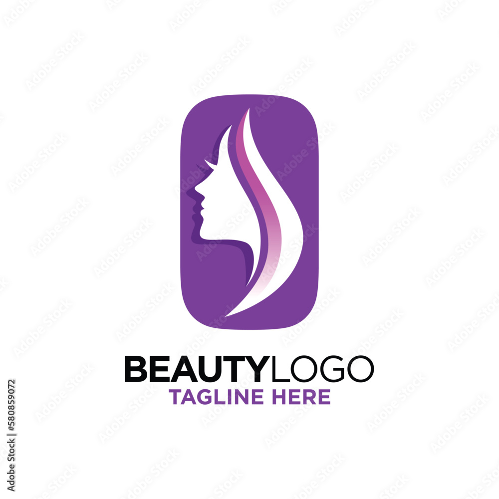 Letter O Beauty Face Logo Design Template Inspiration, Vector Illustration. Letter O Beauty Face Logo Design Template Inspiration, Vector Illustration.