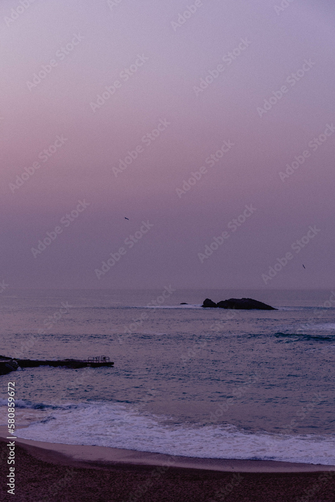 Obraz premium sunset on the beach