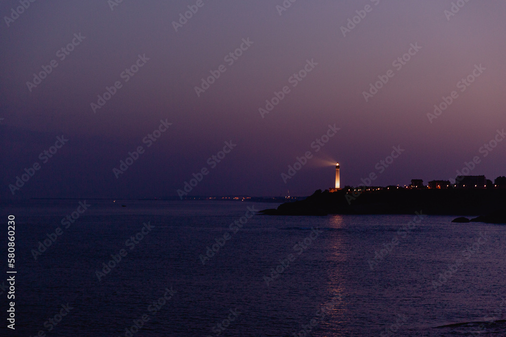 lighthouse at night lighthouse at night