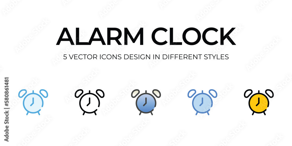 alarm clock icons set vector illustration. vector stock, alarm clock icons set vector illustration. vector stock,