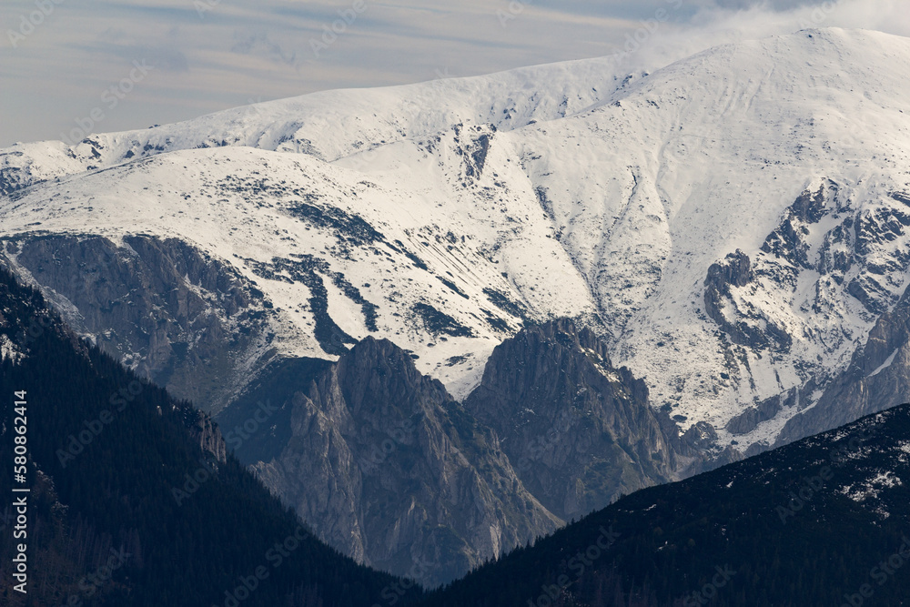 Western Tatras Mountains in winter - Poland