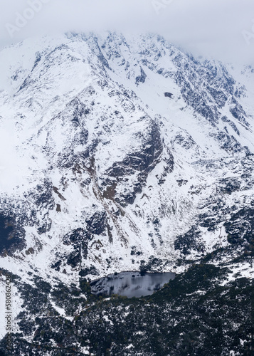 Western Tatras Mountains in winter - Poland