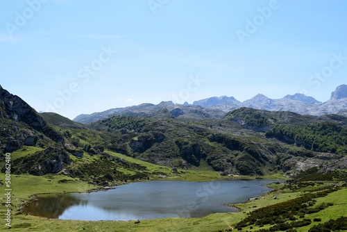 Lagos de Covadonga in Asturias, Spain