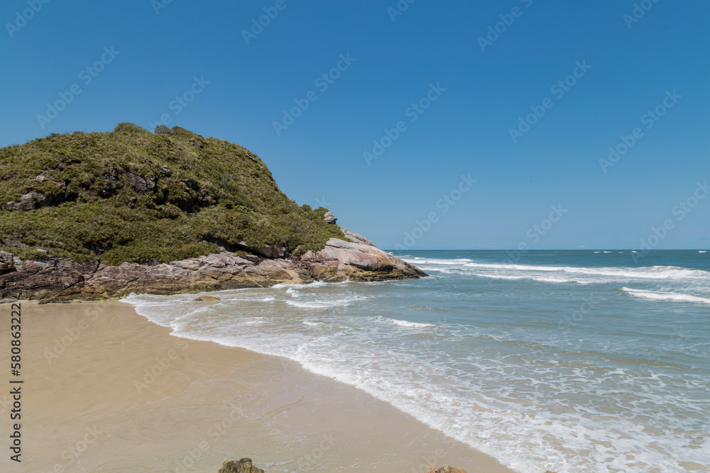 Praia Encantadas, Ilha do Mel, Paraná, Brasil