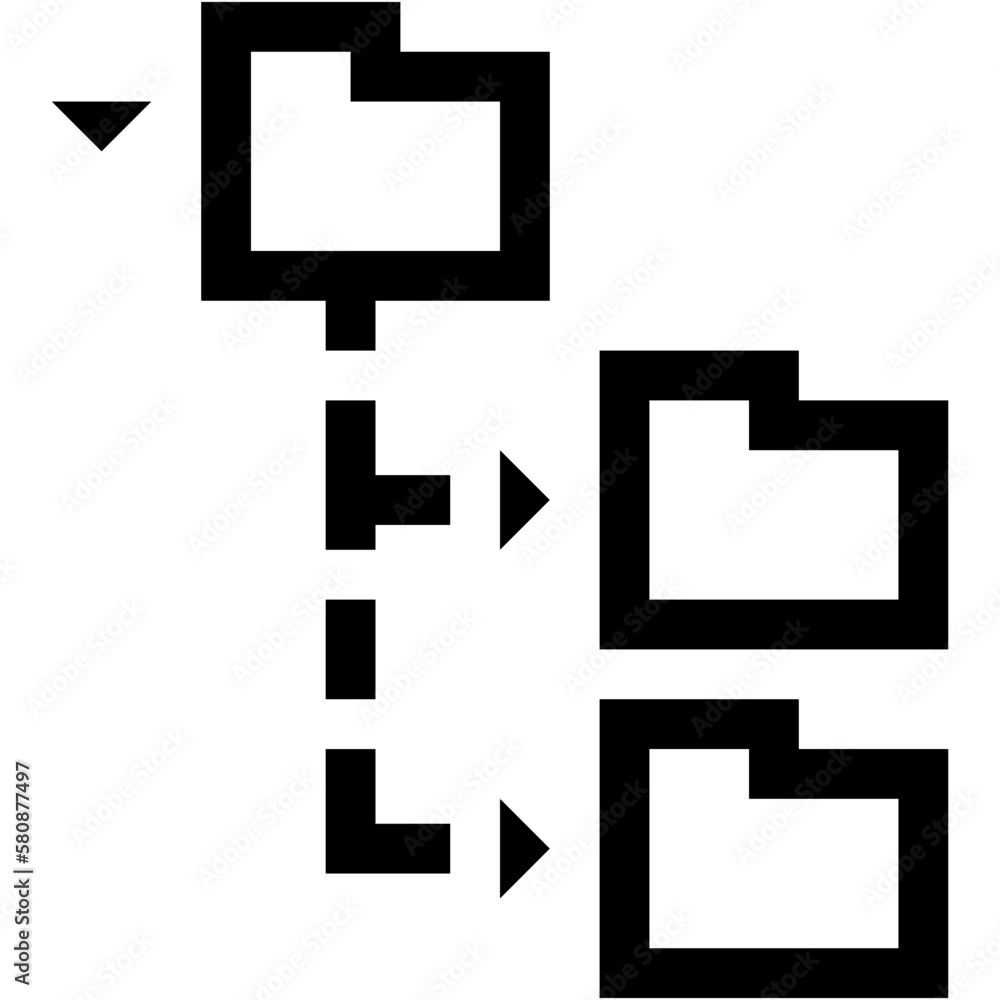 Subfolder. Folder Files Line Icon Subfolder. Folder Files Line Icon