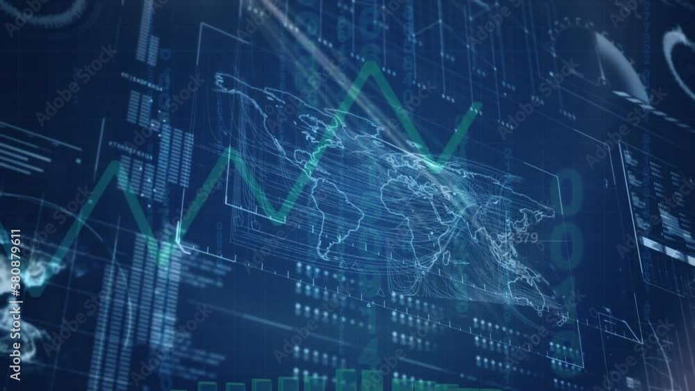 Animation of scope scanning over financial data processing Animation of scope scanning over financial data processing