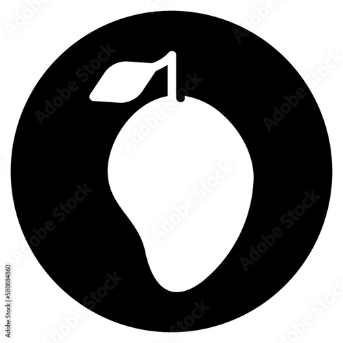 mango glyph icon
