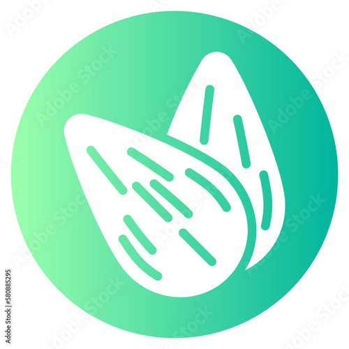 almond gradient icon