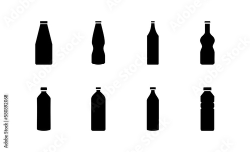 Bottle icon vector for web and mobile app. bottle sign and symbol