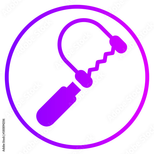 fretsaw gradient icon