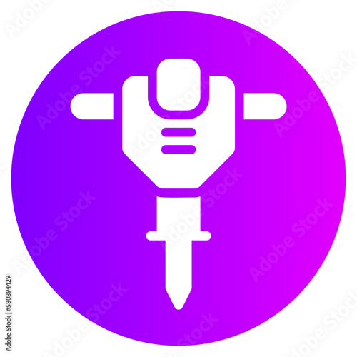 jackhammer gradient icon