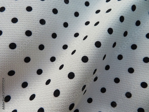 polka dots fabric background