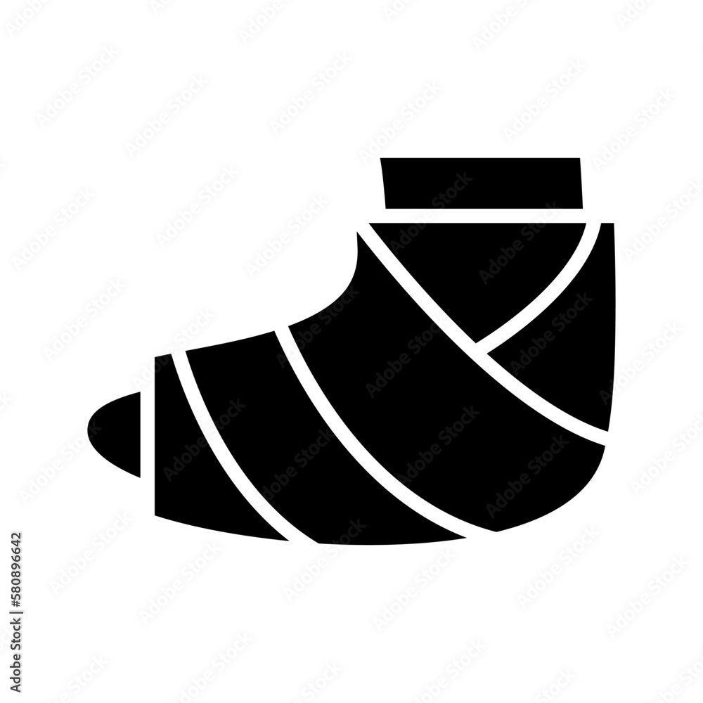 bandaged leg icon or logo isolated sign symbol vector illustration - high quality black style vector icons
bandaged leg icon or logo isolated sign symbol vector illustration - high quality black style vector icons