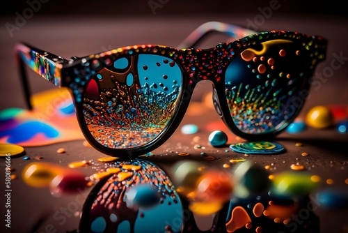 Funky Colored Shades © Dane