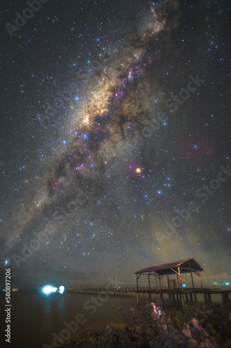 sky with stars