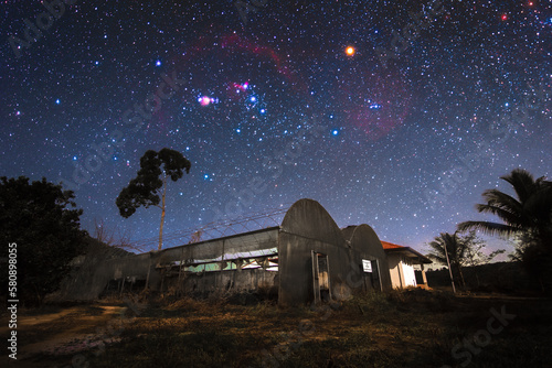 sky with stars