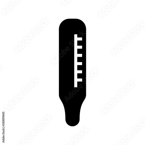 thermometer icon or logo isolated sign symbol vector illustration - high quality black style vector icons
