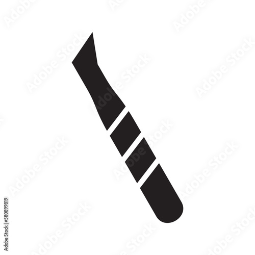 tweezers icon or logo isolated sign symbol vector illustration - high quality black style vector icons
