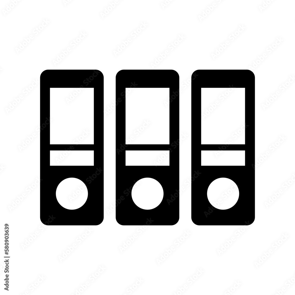archive icon or logo isolated sign symbol vector illustration - high quality black style vector icons
