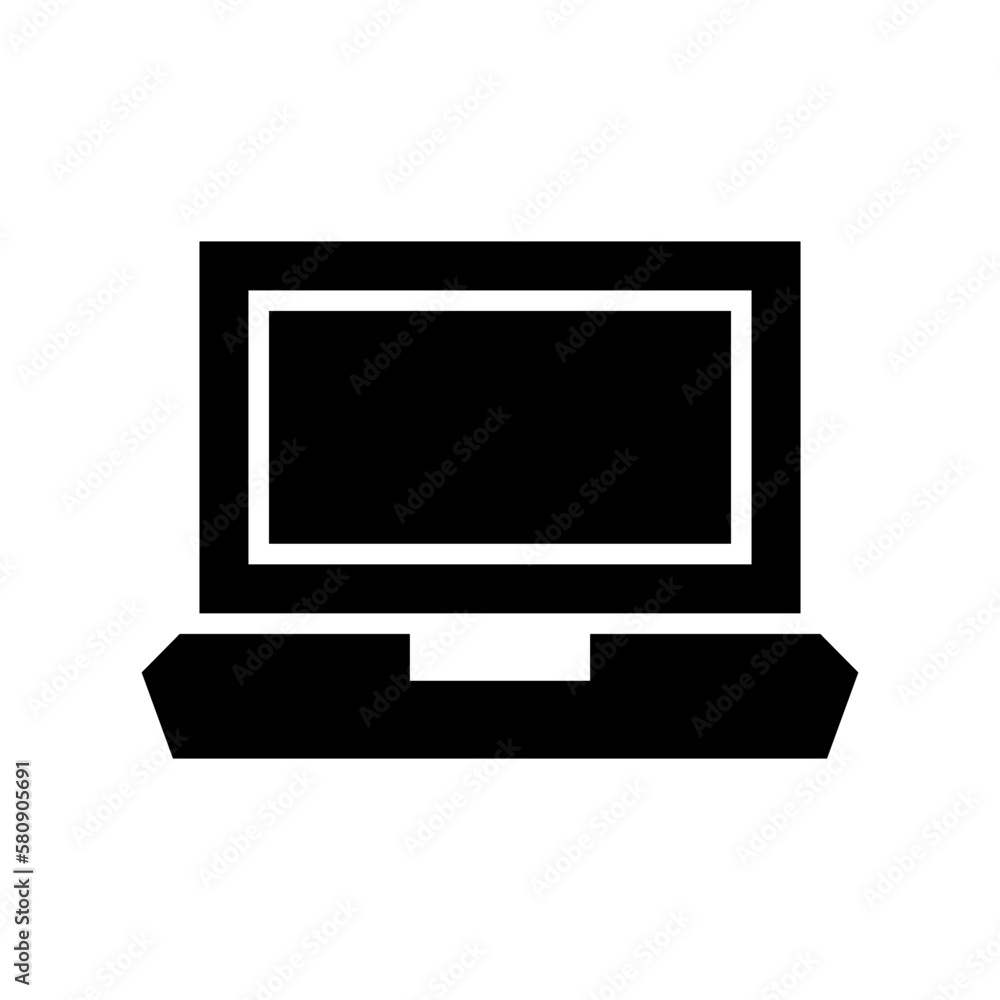 laptop icon or logo isolated sign symbol vector illustration - high quality black style vector icons
