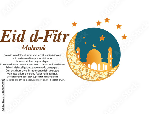 eid mubarak greeting card