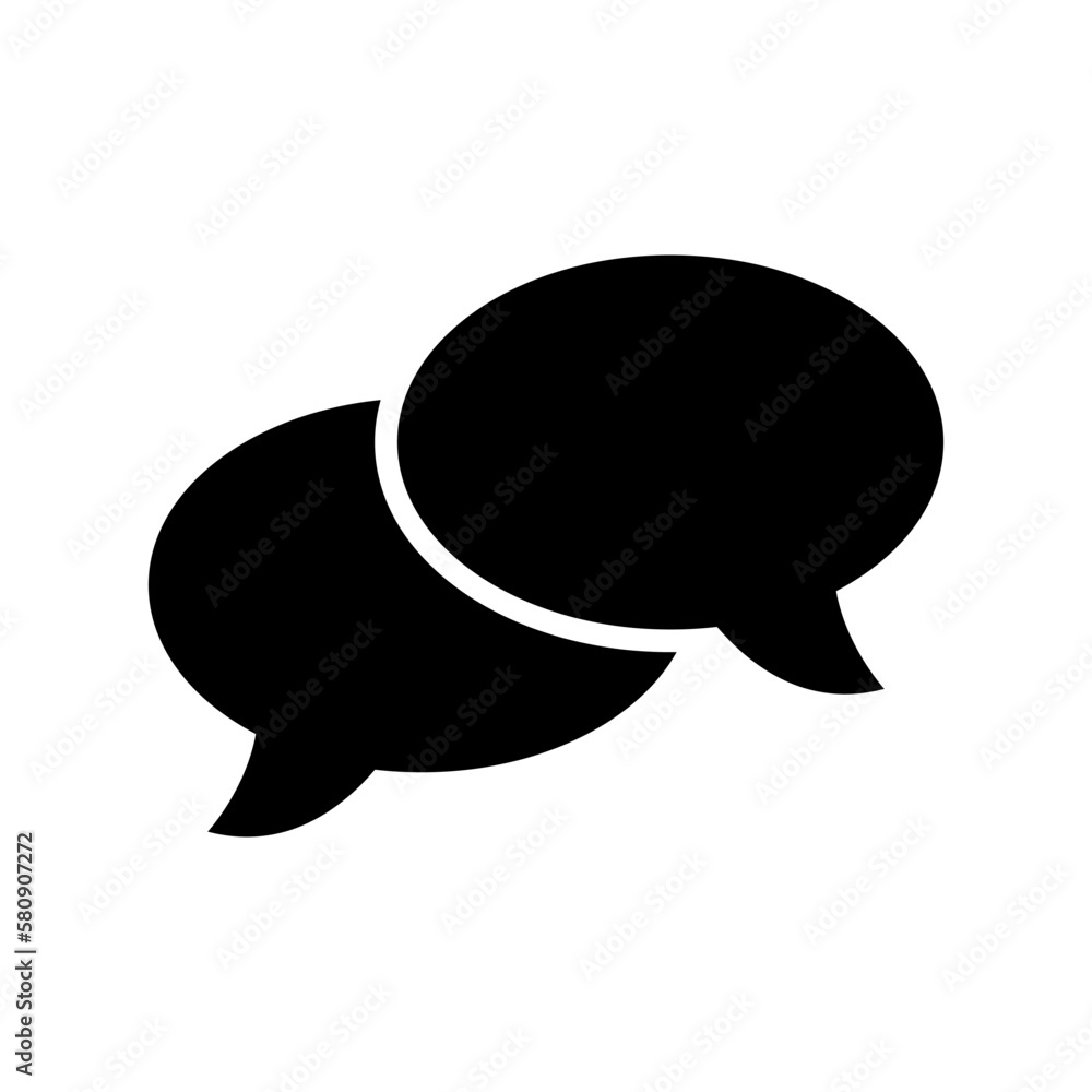 speech bubbles icon or logo isolated sign symbol vector illustration - high quality black style vector icons
speech bubbles icon or logo isolated sign symbol vector illustration - high quality black style vector icons