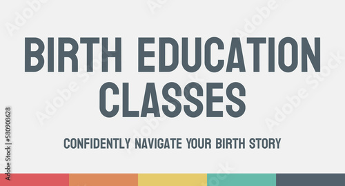 Birth education classes: A group of pregnant women learning about childbirth.