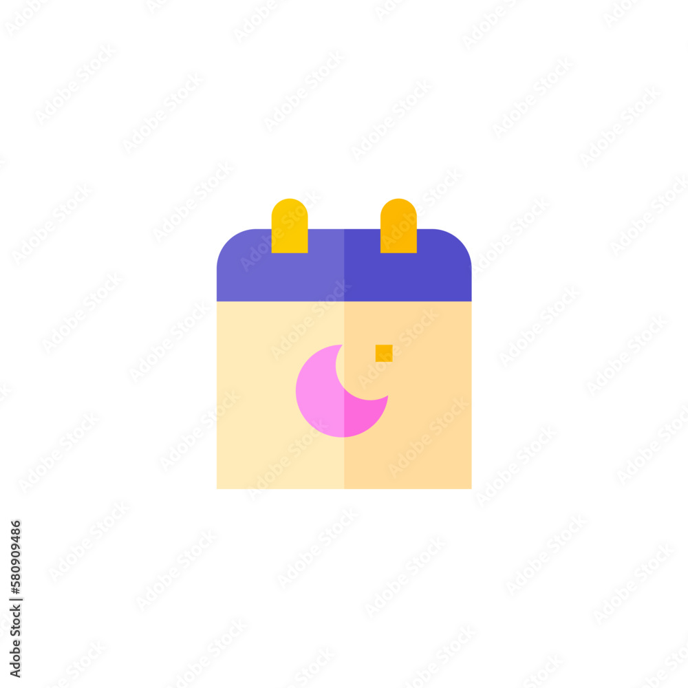blue calendar icon Ramadan and Islamic Eid blue calendar icon Ramadan and Islamic Eid