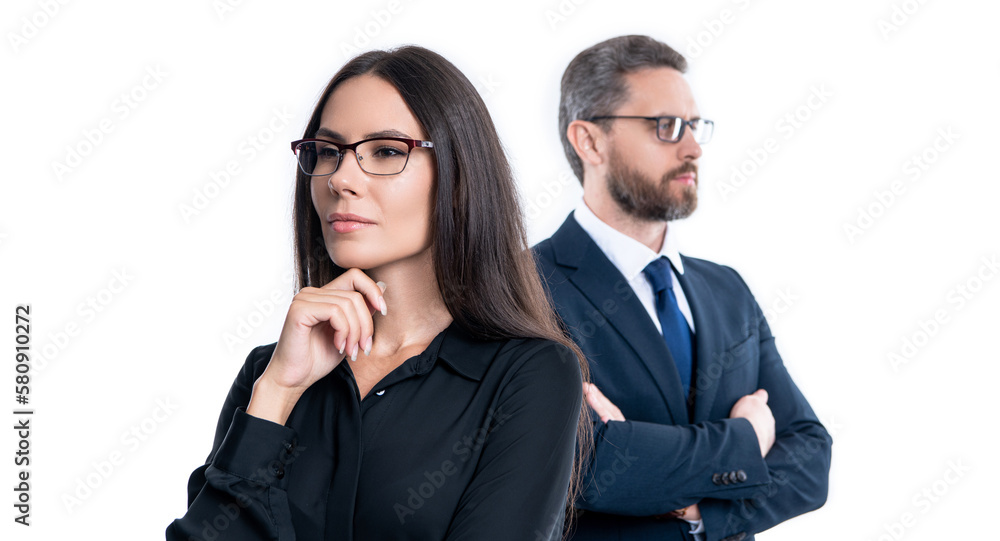 couple of business colleagues in formalwear. photo of business colleagues professionals. couple of business colleagues in formalwear. photo of business colleagues professionals.