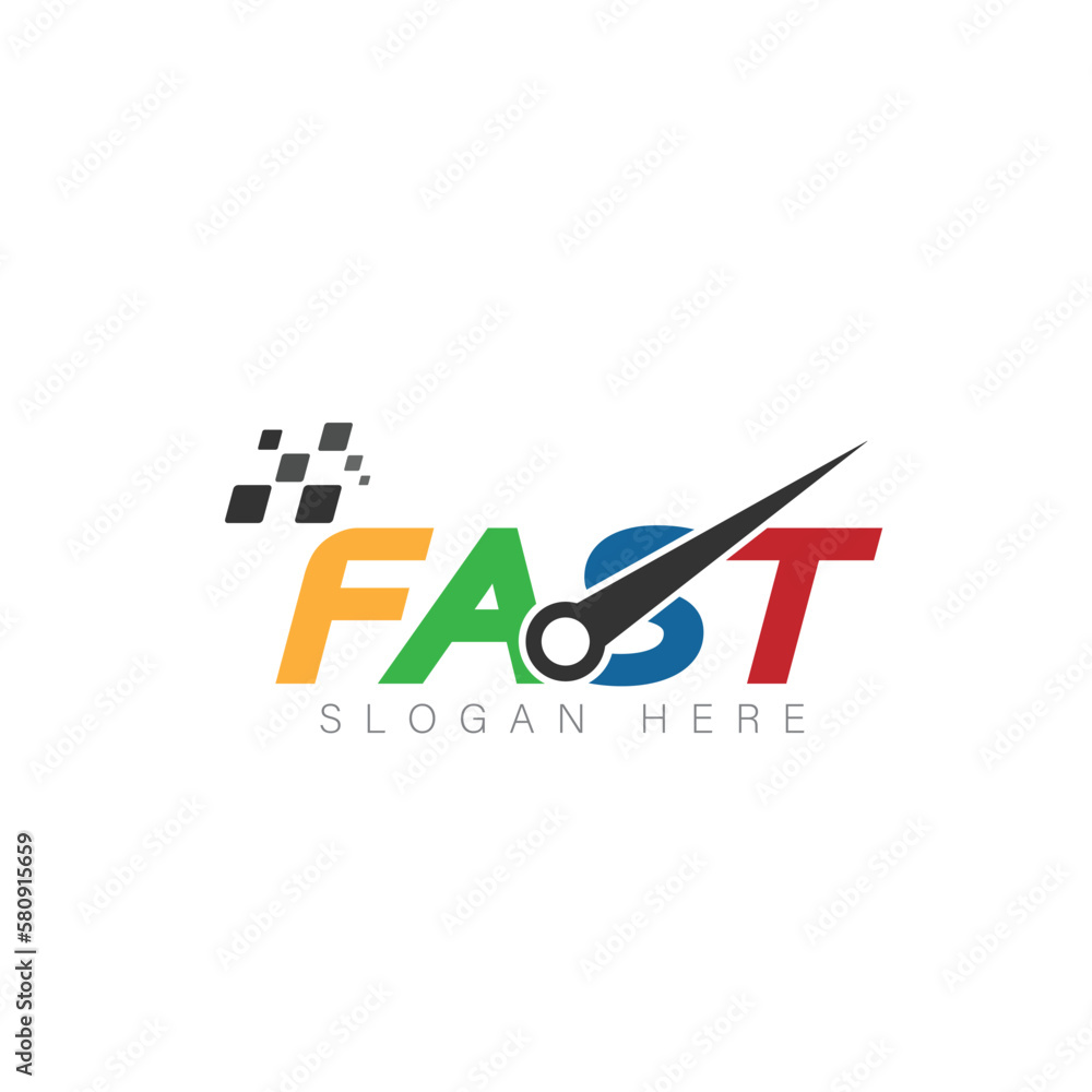Speed, vector logo racing event, with the main elements of the modification speedometer Speed, vector logo racing event, with the main elements of the modification speedometer