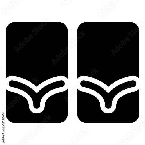 wooden sandal icon