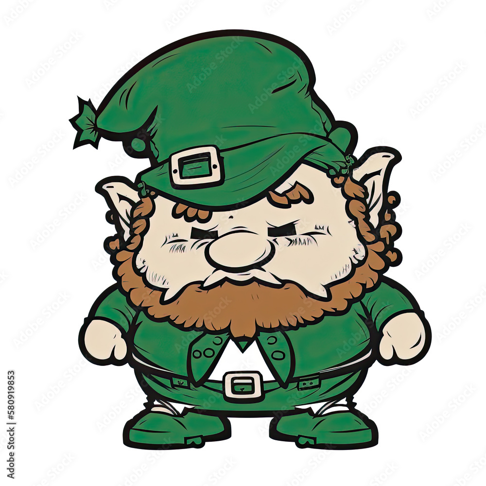 Lucky cute Leprechaun, generated AI, generated, AI Lucky cute Leprechaun, generated AI, generated, AI