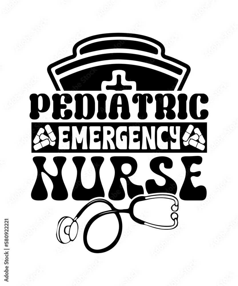 pediatric emergency nurse svg