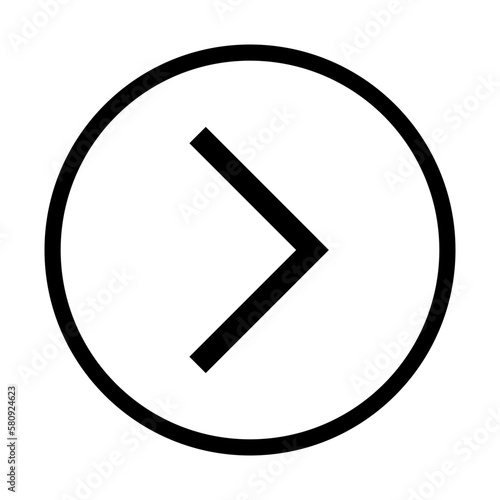 Greater than icon vector math symbol for graphic design, logo, website, social media, mobile app, UI illustration