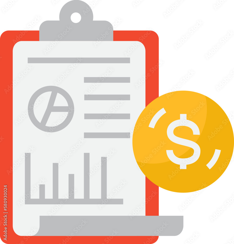 Budget banking illustration Budget banking illustration