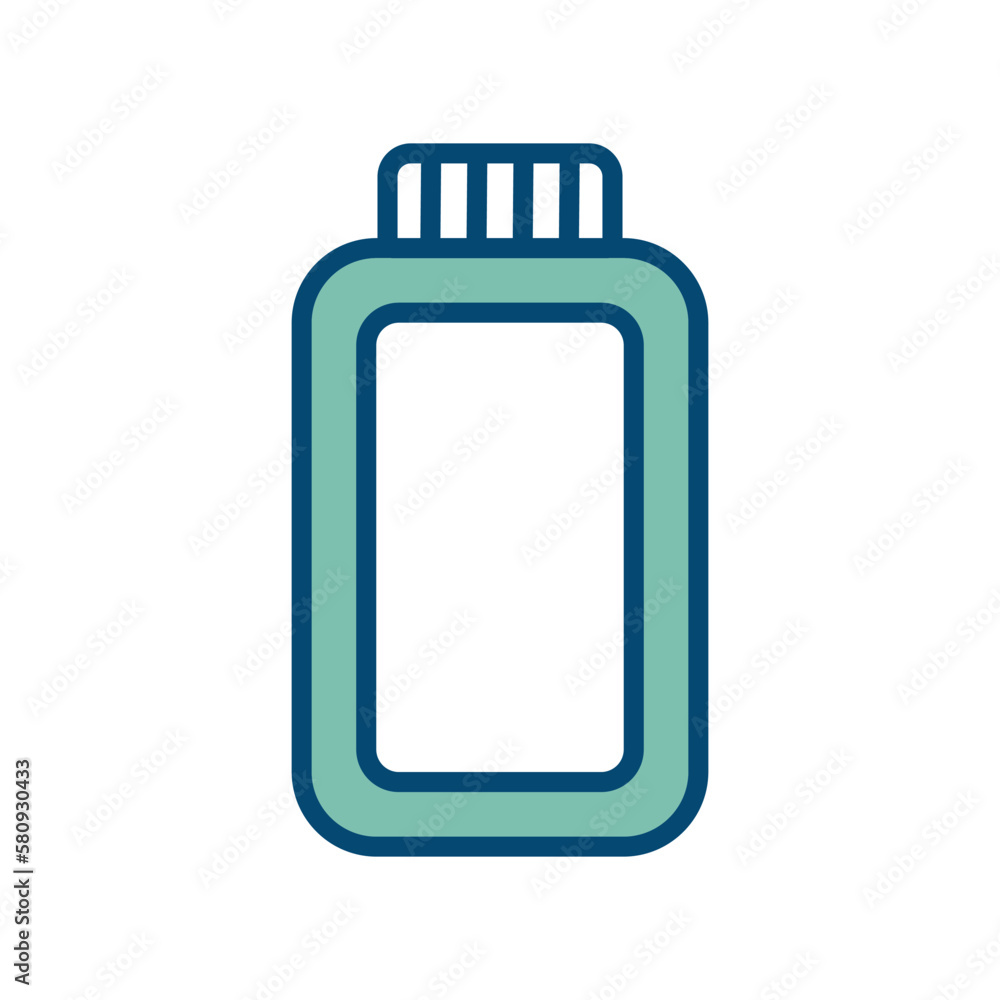 baby powder icon vector design template in white background baby powder icon vector design template in white background