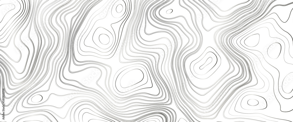 Vector seamless background, subtle pattern. topographic map background concept, topographic map. Geographic mountain relief, abstract lines background. Contour maps. vector illustration.