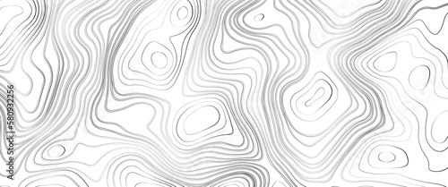 Vector seamless background, subtle pattern. topographic map background concept, topographic map. Geographic mountain relief, abstract lines background. Contour maps. vector illustration.